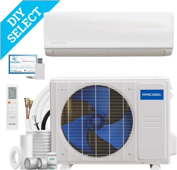 MrCool DIY Select Ductless 24k BTU 17.5 SEER2 Heat Pump Split System - 230V