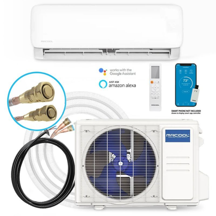 NEW MRCOOL DIY EasyPro 9K BTU Single Zone Mini Split Complete System 115V
