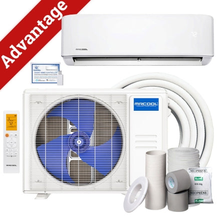 9k BTU MrCool Advantage Ductless Heat Pump Split System 5th Generation - 115v - R454B